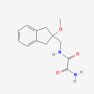 molecular formula C13H16N2O3 B2439277 N1-((2-methoxy-2,3-dihydro-1H-inden-2-yl)methyl)oxalamide CAS No. 2034347-55-0