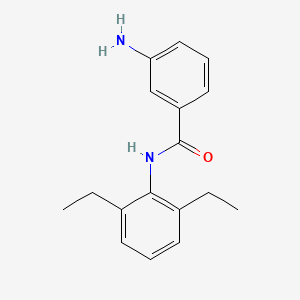 3-amino-N-(2,6-diethylphenyl)benzamide