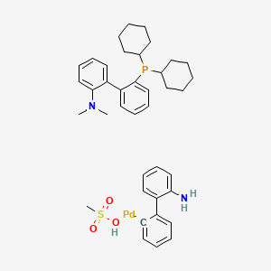 molecular formula C39H49N2O3PPdS B2439411 DavePhos-Pd-G3, AldrichCPR CAS No. 1445085-87-9