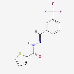 N'-[3-(trifluoromethyl)benzylidene]-2-thiophenecarbohydrazide
