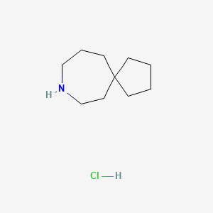 molecular formula C10H20ClN B2439462 8-氮杂螺[4.6]十一烷盐酸盐 CAS No. 1955557-60-4