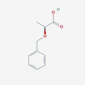 molecular formula C10H12O3 B2439575 (S)-2-(benzyloxy)propanoic acid CAS No. 33106-32-0