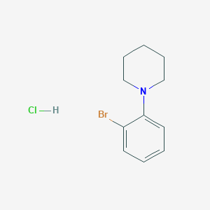 1-(2-Bromophenyl)piperidine;hydrochloride
