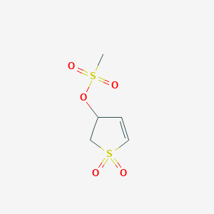 1,1-Dioxido-2,3-dihydrothiophen-3-yl methanesulfonate