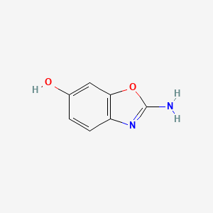 molecular formula C7H6N2O2 B2439853 2-Amino-benzo[d]oxazol-6-ol CAS No. 1806576-91-9