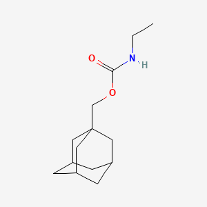 molecular formula C14H23NO2 B2439914 adamantan-1-ylmethyl N-ethylcarbamate CAS No. 194801-48-4