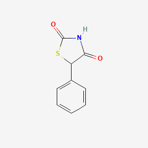 molecular formula C9H7NO2S B2439985 5-Phenyl-1,3-thiazolidine-2,4-dione CAS No. 4695-17-4