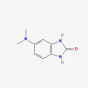 molecular formula C9H11N3O B2440028 5-(dimethylamino)-1H-benzo[d]imidazol-2(3H)-one CAS No. 85545-61-5