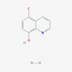 molecular formula C9H7BrFNO B2440067 5-氟喹啉-8-醇氢溴酸盐 CAS No. 1909311-85-8