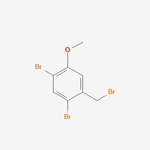 1,5-Dibromo-2-(bromomethyl)-4-methoxybenzene