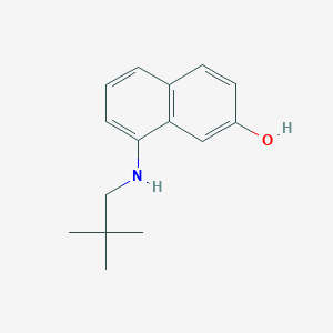 8-(2,2-Dimethylpropylamino)naphthalen-2-ol