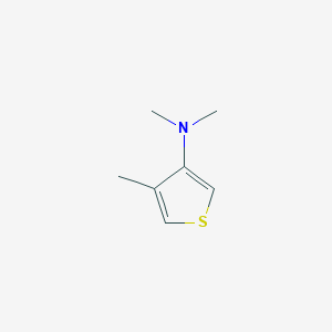 N,N,4-trimethylthiophen-3-amine