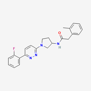 C23H23FN4O