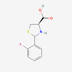 (R)-2-(2-Fluorophenyl)thiazolidine-4-carboxylic acid