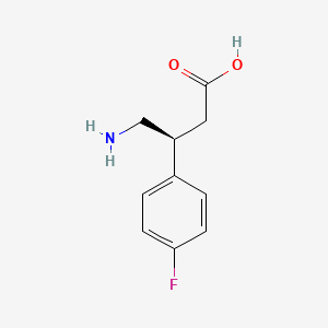 molecular formula C10H12FNO2 B2440403 (S)-4-氨基-3-(4-氟苯基)丁酸 CAS No. 747371-90-0