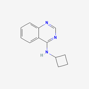 molecular formula C12H13N3 B2440485 N-cyclobutylquinazolin-4-amine CAS No. 1248059-05-3
