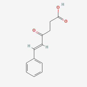 molecular formula C12H12O3 B2440512 (E)-4-Oxo-6-phenyl-5-hexensäure CAS No. 121365-22-8