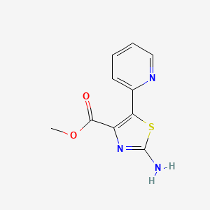 Methyl 2-amino-5-(pyridin-2-yl)thiazole-4-carboxylate
