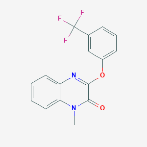 1-methyl-3-[3-(trifluoromethyl)phenoxy]-2(1H)-quinoxalinone