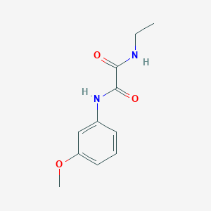 molecular formula C11H14N2O3 B2440686 N-ethyl-N'-(3-methoxyphenyl)oxamide CAS No. 357268-89-4