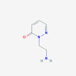 2-(2-Aminoethyl)pyridazin-3-one
