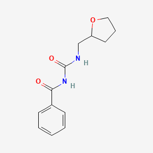 N-(oxolan-2-ylmethylcarbamoyl)benzamide