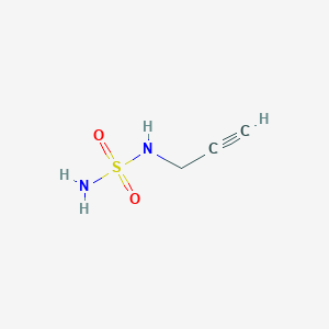 (Prop-2-yn-1-yl)(sulfamoyl)amine