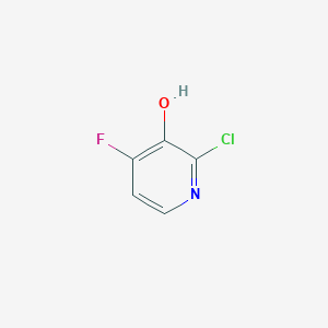 molecular formula C5H3ClFNO B2440755 2-Chloro-4-fluoropyridin-3-ol CAS No. 1227577-96-9