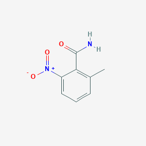 molecular formula C8H8N2O3 B2440795 2-Methyl-6-nitrobenzamide CAS No. 40637-78-3