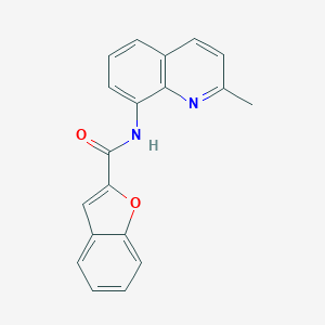 N-(2-methylquinolin-8-yl)-1-benzofuran-2-carboxamide