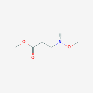 Methyl 3-methoxyamino-propanoate