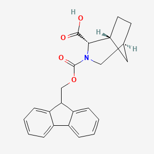 (1R,2S,5S)-3-(9H-Fluoren-9-ylmethoxycarbonyl)-3-azabicyclo[3.2.1]octane-2-carboxylic acid