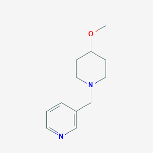 3-((4-Methoxypiperidin-1-yl)methyl)pyridine