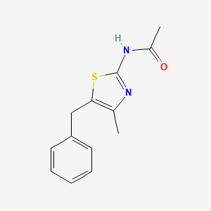 molecular formula C13H14N2OS B2440881 N-(5-benzyl-4-methylthiazol-2-yl)acetamide CAS No. 93187-07-6