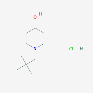 molecular formula C10H22ClNO B2440957 1-新戊基哌啶-4-醇盐酸盐 CAS No. 2034282-29-4