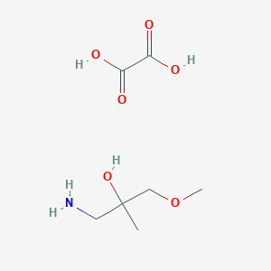1-Amino-3-methoxy-2-methylpropan-2-ol oxalate