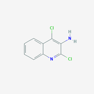 molecular formula C9H6Cl2N2 B2441125 2,4-Dichloroquinolin-3-amine CAS No. 1414786-90-5