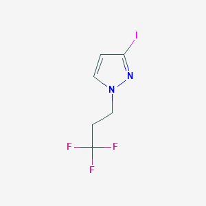 3-iodo-1-(3,3,3-trifluoropropyl)-1H-pyrazole