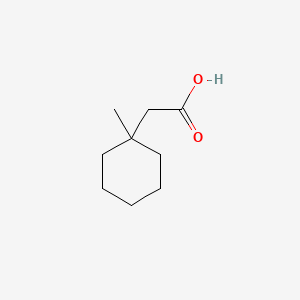 molecular formula C9H16O2 B2441216 2-(1-Methylcyclohexyl)acetic acid CAS No. 14352-58-0