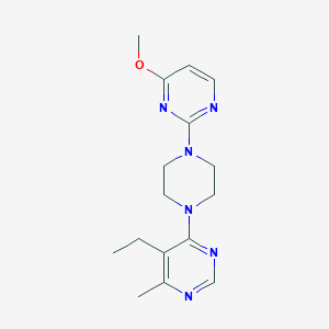 5-Ethyl-4-[4-(4-methoxypyrimidin-2-yl)piperazin-1-yl]-6-methylpyrimidine