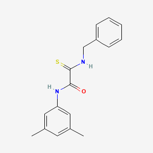 2-(benzylamino)-N-(3,5-dimethylphenyl)-2-thioxoacetamide