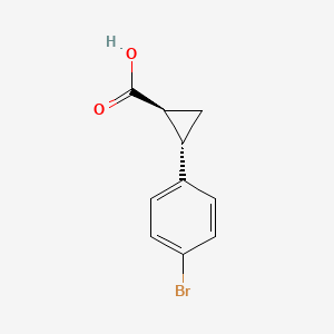 (1S,2S)-2-(4-bromophenyl)cyclopropanecarboxylic acid