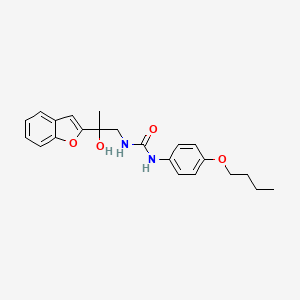 1-(2-(Benzofuran-2-yl)-2-hydroxypropyl)-3-(4-butoxyphenyl)urea