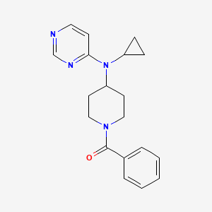 [4-[Cyclopropyl(pyrimidin-4-yl)amino]piperidin-1-yl]-phenylmethanone