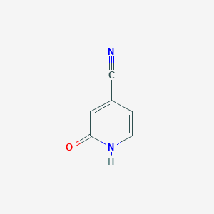 molecular formula C6H4N2O B2441418 2-Hydroxyisonicotinonitrile CAS No. 94805-51-3