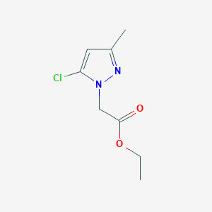 ethyl 2-(5-chloro-3-methyl-1H-pyrazol-1-yl)acetate