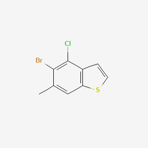 5-Bromo-4-chloro-6-methyl-1-benzothiophene