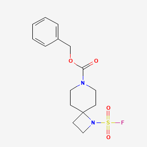 Benzyl 1-fluorosulfonyl-1,7-diazaspiro[3.5]nonane-7-carboxylate