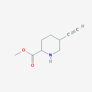 Methyl 5-ethynylpiperidine-2-carboxylate