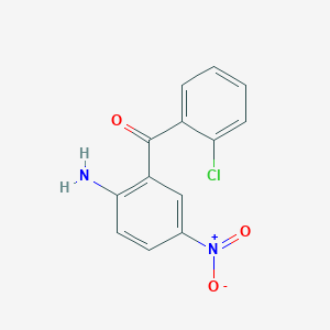 molecular formula C13H9ClN2O3 B024416 2-氨基-2'-氯-5-硝基二苯甲酮 CAS No. 2011-66-7